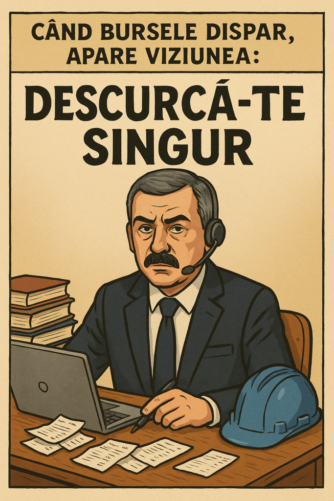 Când bursele dispar, apare viziunea: „descurcă-te singur”